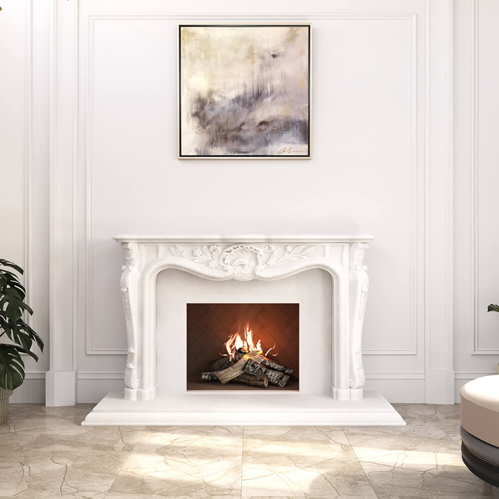 Josephine fireplace surround - Precast Mantels