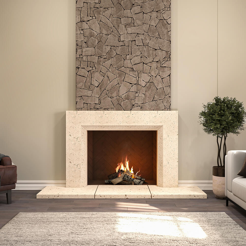 New York Fireplace Surround - Precast Mantels
