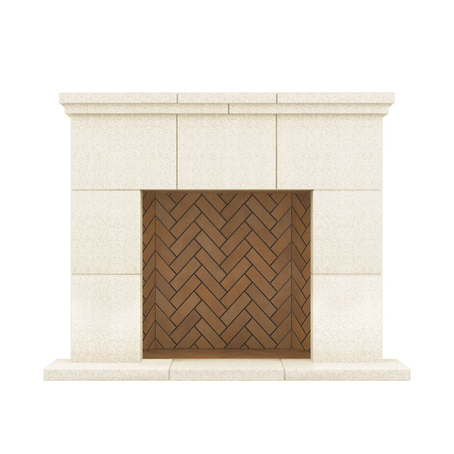Fireplace Surround Tuscany Acid Wash Beige