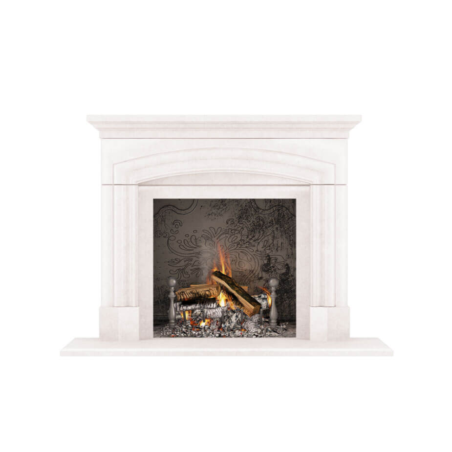 Grand Manchester Fireplace Surround white smooth
