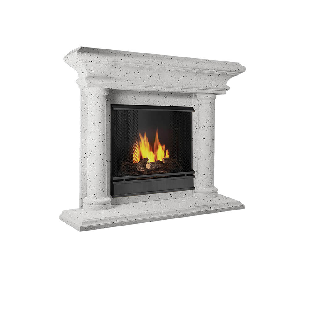 Atalanta Fireplace Mantel White