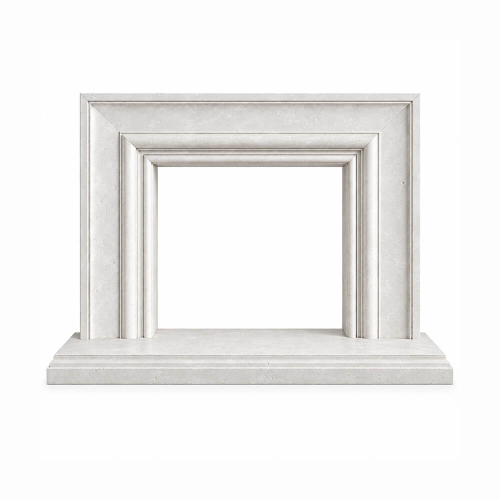 cast stone fireplace surround